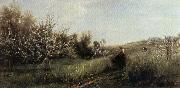 Charles Francois Daubigny Spring oil